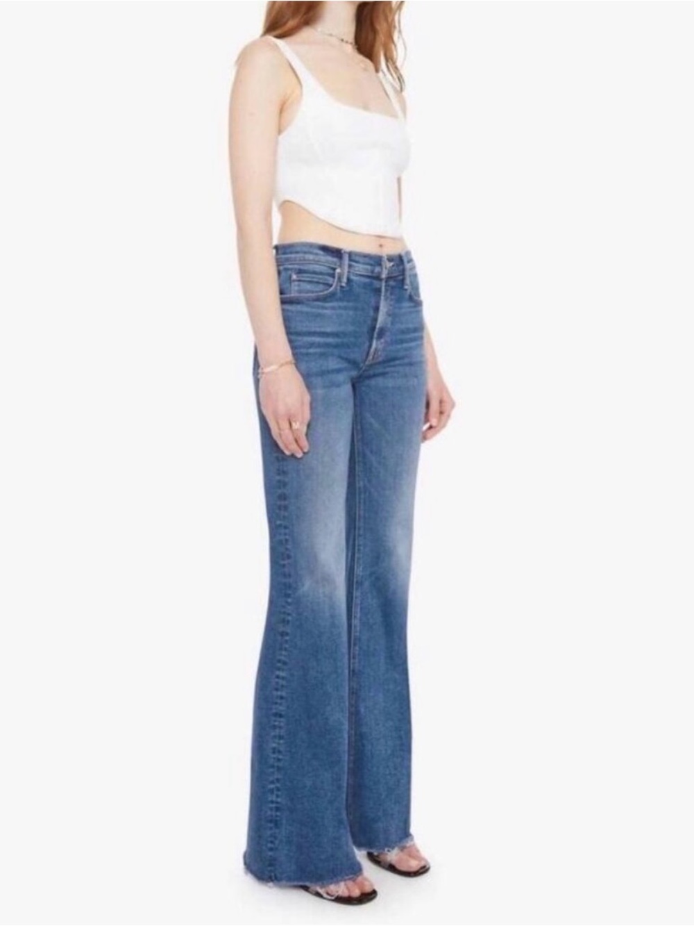 MOTHER Jeans, The Doozy in I wet my Plants. Size 31